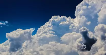 The process of cloud formation in the hydrological cycle